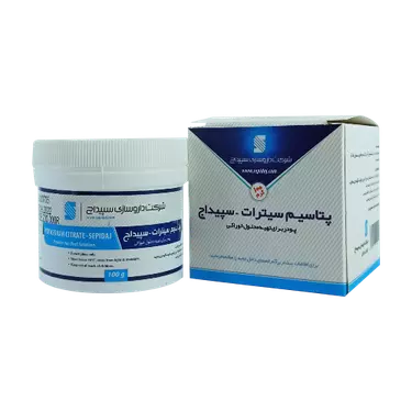 پودر پتاسیم سیترات 100 گرمی سپیداج